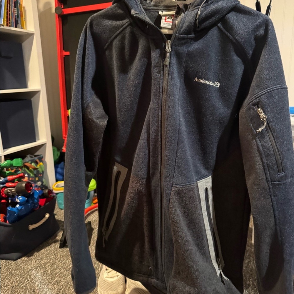 Avalanche Midnight Blue Zip-Up Fleece